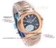 OE Factory 5713 Patek Philippe Nautilus Rose Gold Blue Face Swiss Copy Watches (3)_th.jpg